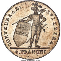 4 franchi - Suisse