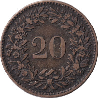 20 rappen - Switzerland