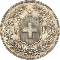 5 francs - Switzerland