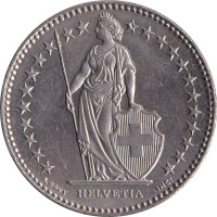 2 francs - Switzerland