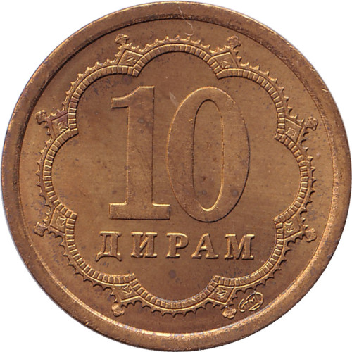 10 dram - Tajikistan