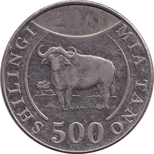 500 shilingi - Tanzanie