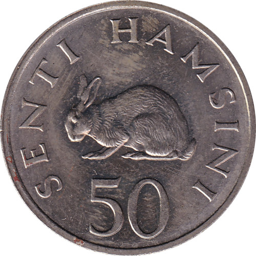 50 senti - Tanzanie