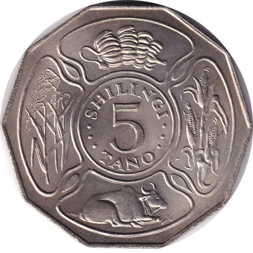 5 shilingi - Tanzanie