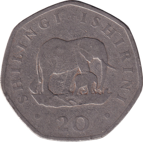 20 shilingi - Tanzanie