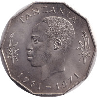 5 shilingi - Tanzanie