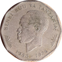 5 shilingi - Tanzanie