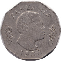 5 shilingi - Tanzanie