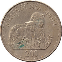 200 shilingi - Tanzanie