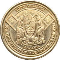 2000 shilingi - Tanzanie