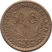 50 centimes - Togo