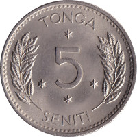 5 seniti - Tonga