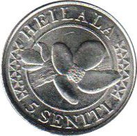 5 seniti - Tonga