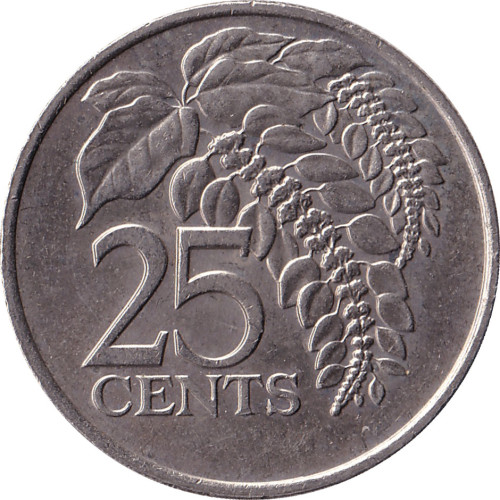 25 cents - Trinidad and Tobago