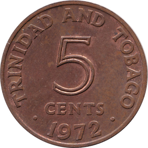 5 cents - Trinidad and Tobago