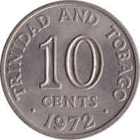 10 cents - Trinité et Tobago