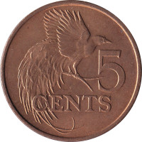 5 cents - Trinité et Tobago