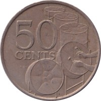 50 cents - Trinidad and Tobago