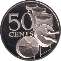 50 cents - Trinité et Tobago