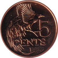 5 cents - Trinité et Tobago