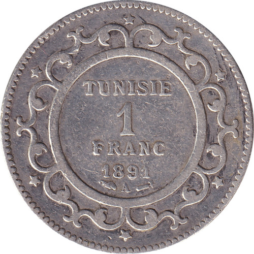 1 franc - Tunisie