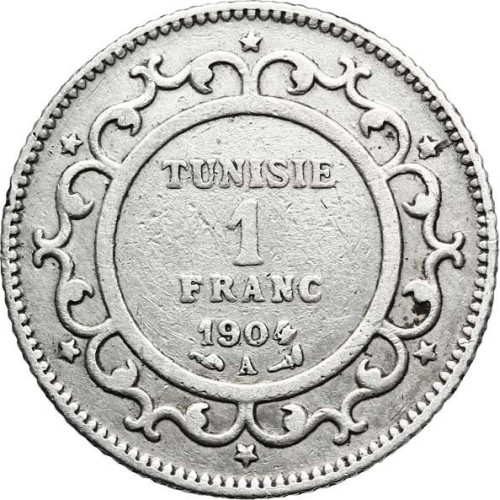 1 franc - Tunisie