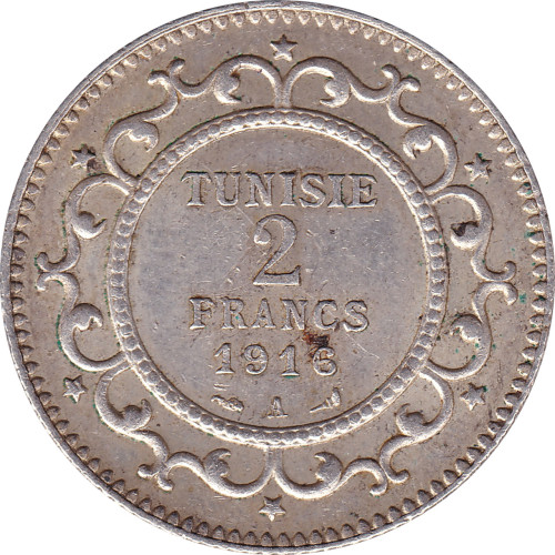 2 francs - Tunisie