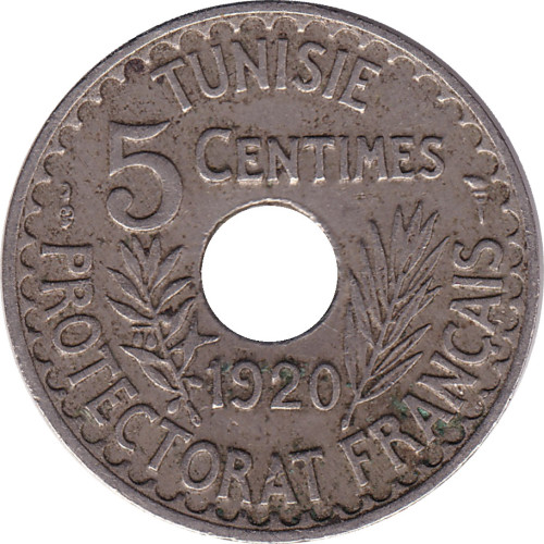 5 centimes - Tunisie