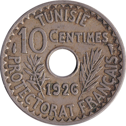 10 centimes - Tunisia