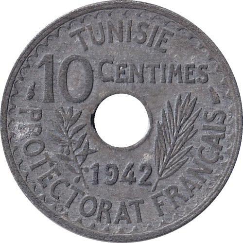 10 centimes - Tunisia