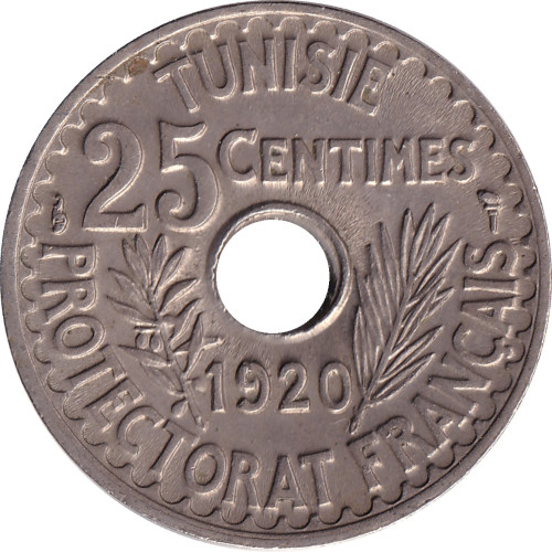 25 centimes - Tunisie