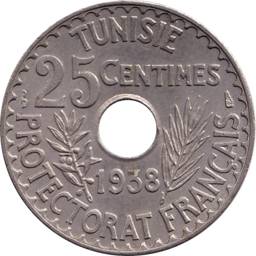 25 centimes - Tunisie