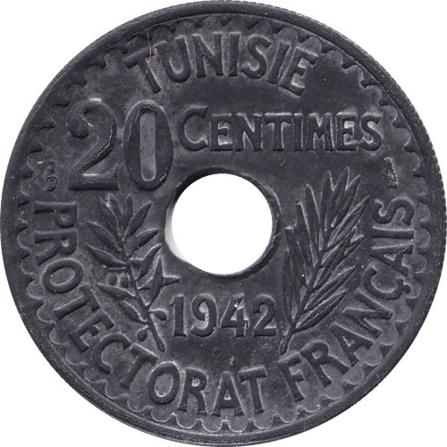 20 centimes - Tunisie