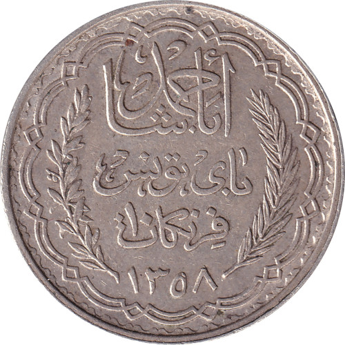 10 francs - Tunisia