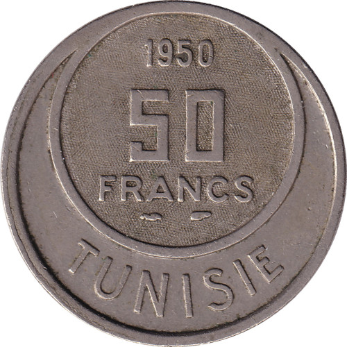 50 francs - Tunisia