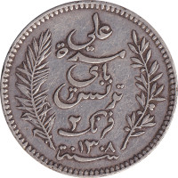 2 francs - Tunisia