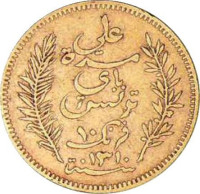 10 francs - Tunisia