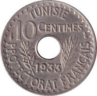 10 centimes - Tunisia