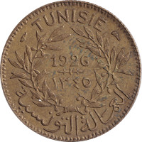 1 franc - Tunisia