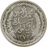 10 francs - Tunisia