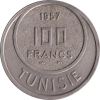 100 francs - Tunisia