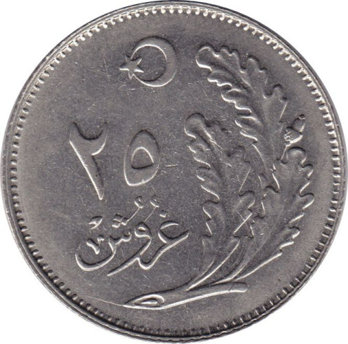 25 kurus - Turquie