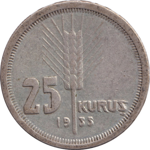 25 kurus - Turquie