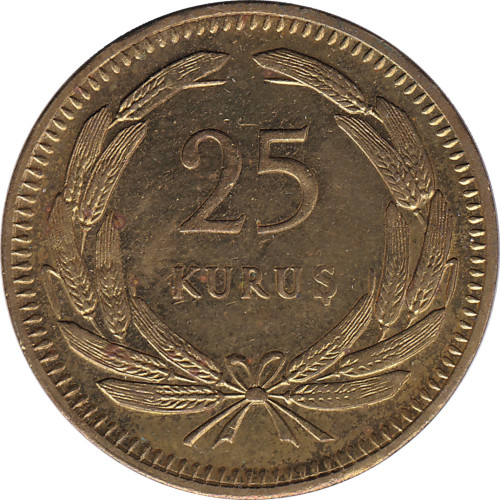 25 kurus - Turquie