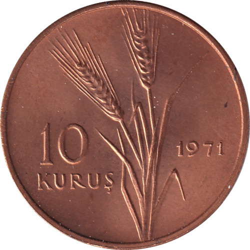 10 kurus - Turquie