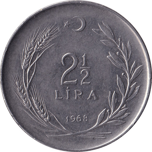 2 1/2 lira - Turquie