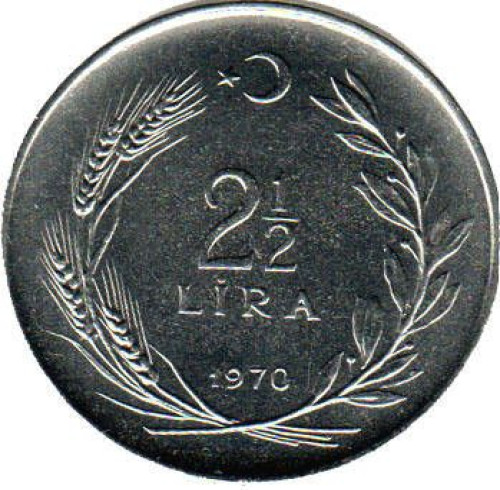 2 1/2 lira - Turkey