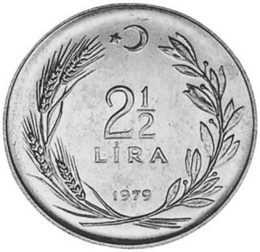 2 1/2 lira - Turkey