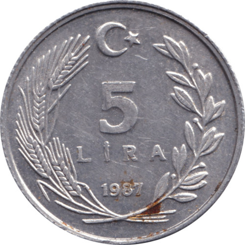 5 lira - Turkey