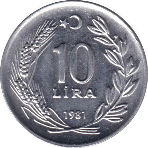 10 lira - Turquie